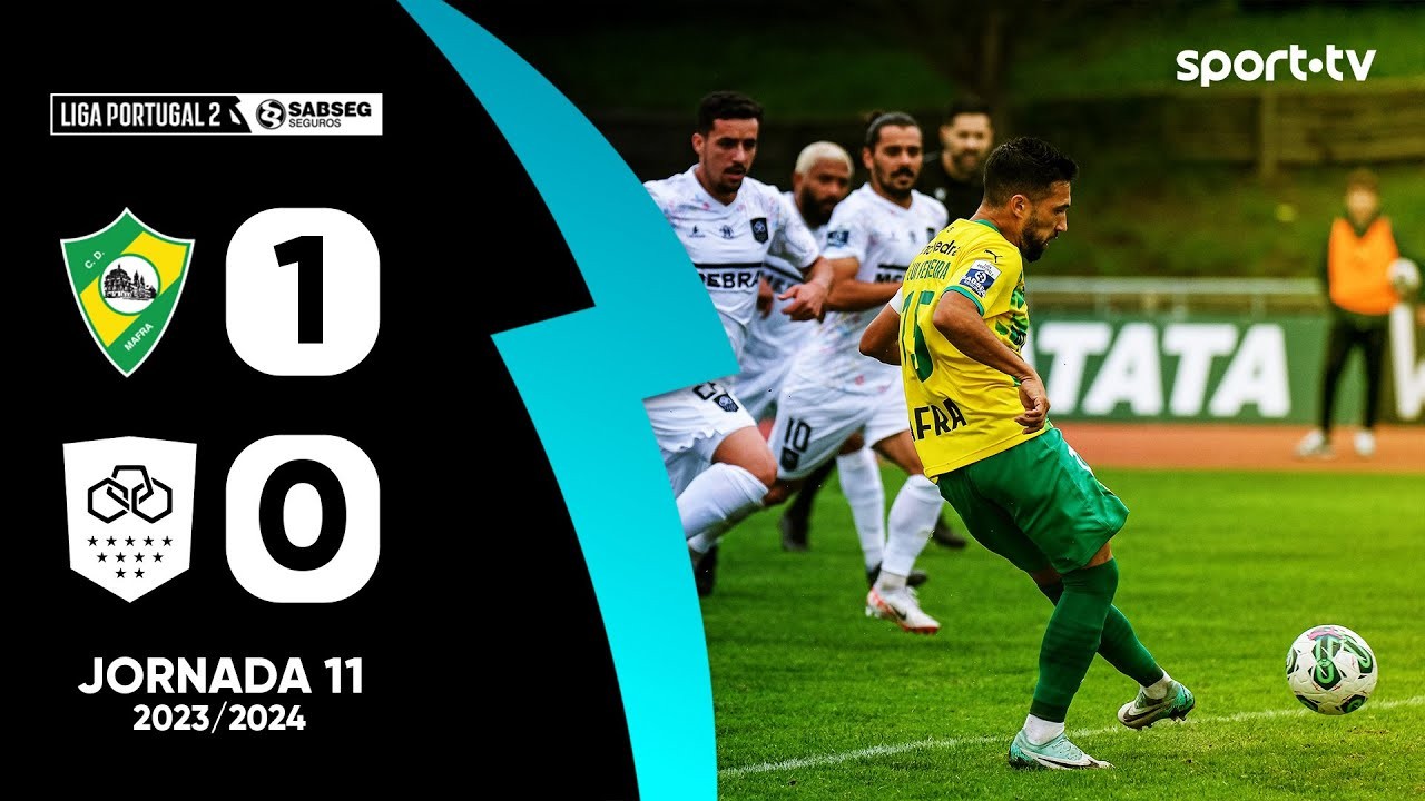 #ไฮไลท์ฟุตบอล [ ซีดี มาฟรา 1 - 0 วิลาเวอเดินเซ่ ] โปรตุเกส ดิวิชั่น2 2023/19.11.66